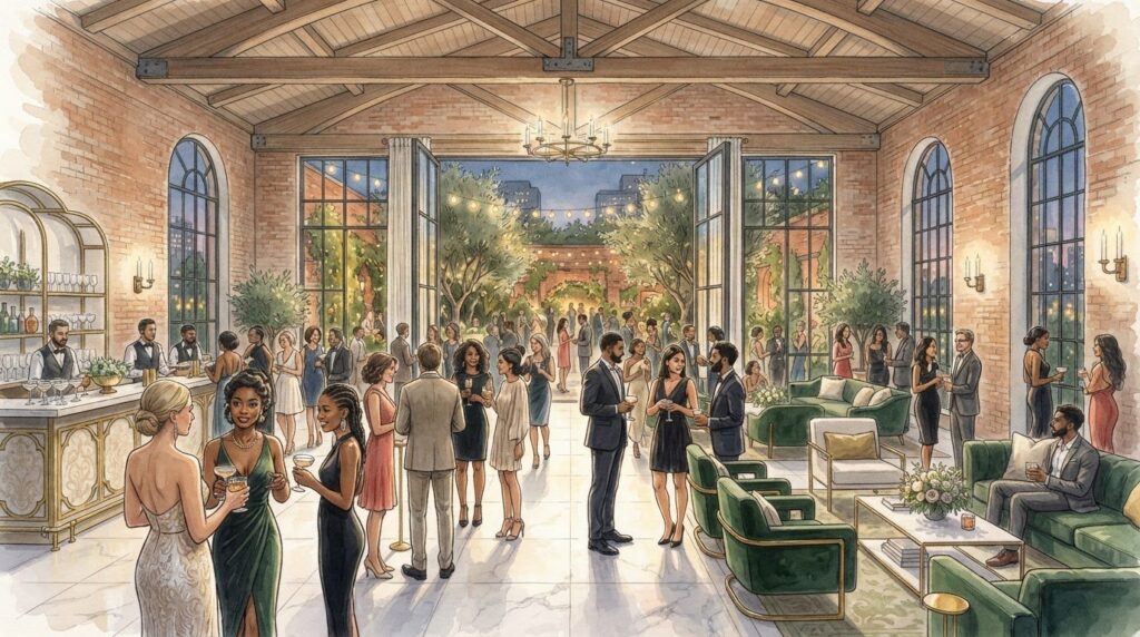 Cocktail Party Venues in Hollywood: How to Choose the Right Space